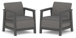 Keter SCANDI LINEA DUO SET - Mountain Grey/Grafit