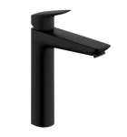 Hansgrohe Logis - Umyvadlová baterie s výpustí | EcoSmart | matná černá (71090670)