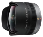 Panasonic Lumix G 3,5/8 Fisheye / Objektiv / Fisheye / Micro Four Thirds / 8 mm f/3,5 (H-F008E)