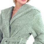 Dámský župan Athena kapucí 3116 fern Vestis