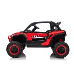 Mamido Elektrické autíčko Buggy UTV KCK 4x4 červené 24V | 800W | 50 kg | EVA | LED | 2,4Ghz | ECO kůže