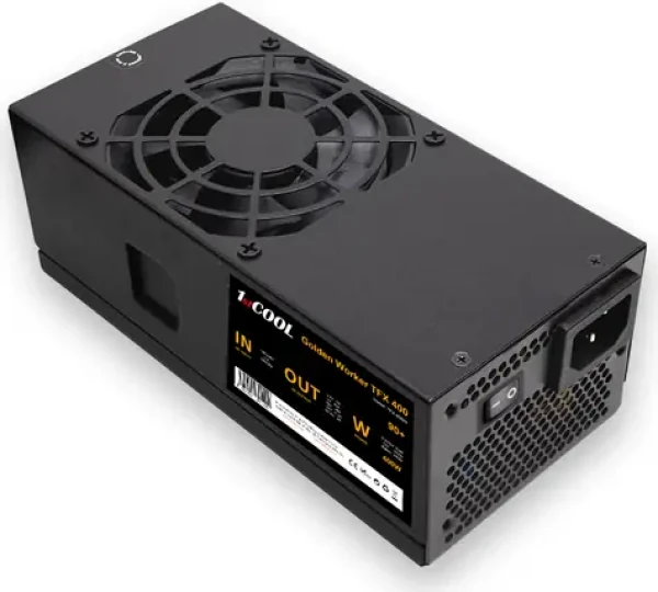 1stCOOL Golden Worker TFX 400 / Zdroj / TFX / 400W / 88+ / 80mm ventilátor (TFX-400W)