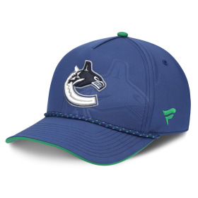 Pánská kšiltovka Vancouver Canucks NHL Fanatics Blue On Stage Podium Draft 2026 A-Frame