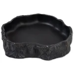 Repti Planet Miska na krmení černá 19.5x17.5x4.2cm (007-51023)