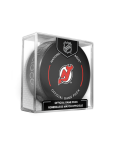 Inglasco / Sherwood Puk New Jersey Devils Official Game Puck 2023-2024