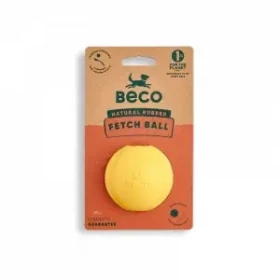 Beco Fetch Ball Hračka pro psy žlutá 6,5cm (BG-756292)