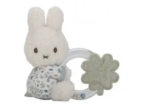 Little Dutch Chrastítko s korálky králíček Miffy Lucky Leaves / od narození (NIJN463LD)