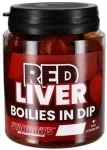 Starbaits Boilies in Dip Red Liver 150g 24mm (62739)