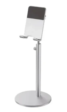 Neomounts DS10-200SL1 stříbrná / držák na mobilní telefony do 7" / Náklon 180° / Hmotnost 300g (DS10-200SL1)