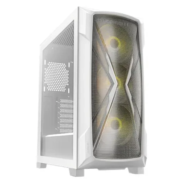Antec Gamer Dark Phantom DP505 bílá / E-ATX / 2x USB-A 3.0 / 1x USB-C 3.2 Gen 2 / 3x 120mm RGB / bez zdroje (0-761345-81076-0)
