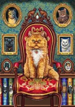 Trefl - Puzzle - Premium Plus Magic Collection: Kočkománie