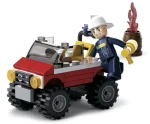 Sluban B0621 Hasiči Jeep