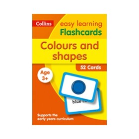 Collins Easy Learning - Flashcards - Colours and Shapes Ages 3+ - Collins Easy Learning