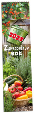 Nástěnný kalendář kravata 2027 Aria Zahradníkův rok
