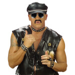 R-Kontakt.cz Náramek punk s cvočky černý