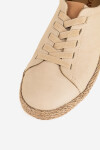 Espadrilky Lasocki WI16-BENTA-04 Látkový materiál,Přírodní kůže (useň) - Nubuk