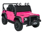 Mamido Dětské elektrické autíčko Land Rover Defender 110 SVX Concept růžové