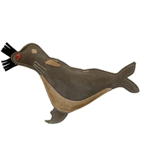 PafDog Lachtan Gavin Hračka pro psy z kůže a juty 31cm (PF-198)