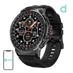 Colmi V69 černá / Chytré hodinky / 1,85" displej / IP68 / Bluetooth volání / 710 mAh (V69 Black)