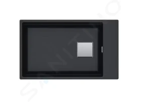 Franke Fragranitový dřez KNG 110-62, 76x46 cm, onyx 125.0512.515