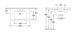 VILLEROY & BOCH - Subway 2.0 Umyvadlo 800x470 mm, s přepadem, otvor pro baterii, alpská bílá 71758G01