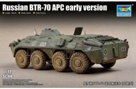 Trumpeter slepovací model Russian BTR 70 APC early version 1:72