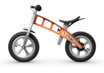 Odrážedlo FirstBike STREET orange - ZDARMA dopravné, košík a zvonek!