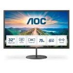 31.5" AOC Q32V4 černá / IPS / 2560x1440 / 16:9 / 4ms / 1000:1 / 250cd-m2 / HDMI + DP / VESA (Q32V4)