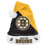 Pánská zimní čepice Boston Bruins NHL FOCO Colorblock Santa Hat