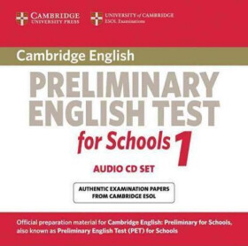 Cambridge Preliminary English Test for Schools 1 Audio CDs (2) - Cambridge ESOL