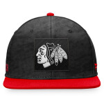 Fanatics Pánská kšiltovka Chicago Blackhawks NHL Authentic Pro Game & Train Snapback Black-Athletic Red