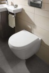 VILLEROY & BOCH - Subway 2.0 Závěsné kompaktní WC, DirectFlush, CeramicPlus, alpská bílá 5606R0R1