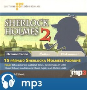 15 případů Sherlocka Holmese podruhé, mp3 - Arthur Conan Doyle