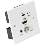 Manhattan 179300 USB 1.1 Prodloužení přes patch kabel RJ45, do 60m, 2ks, Black