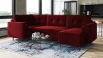 FRONTI Sedací souprava HERMEN červená - DREAM VELVET 202.10