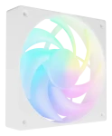 Fury SAI S12 bílá / Ventilátor / 120 mm / ARGB / PWM (NGF-2411)