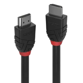 Lindy Black Line HDMI černá / HDMI kabel / High Speed / 5 m / 4K 60Hz / Ethernet kanál (36474)