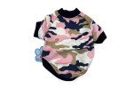 Camo maskáčová mikina pro psa Barva: Modrá, Délka zad (cm): 40, Obvod hrudníku: 44 - 54 cm