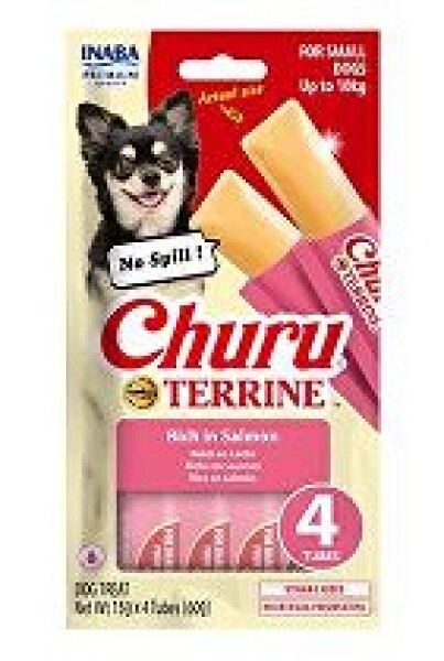 Churu Dog Terrine losos plemena S 4x15g