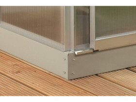 Polykarbonátový skleník – Vitavia Venus 5000, PC 6 mm, stříbrný