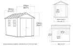 Keter NEWTON 2.0 domek - 9x7,5