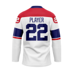 Dres CCM Česká republika vyšívaný bílý Velikost: