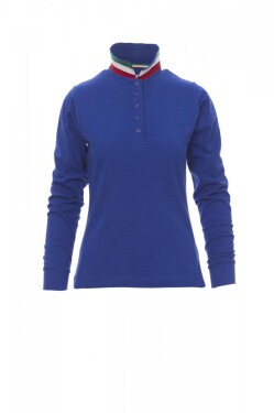 Dámská polokošile Payper LONG NATION LADY Barva: Královská Modrá/ Itálie, Velikost: S (000084002109008S)