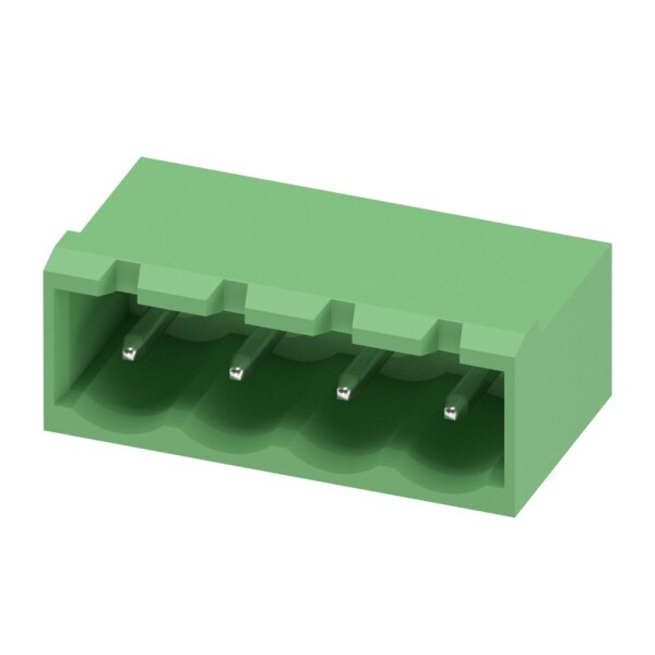 Soket pro šroubovací svorkovnice, terminálový konektor 5mm - 4Pin, Samec do DPS