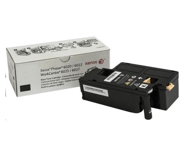Xerox toner Black pro Phaser 6020, 6022, WorkCentre 6025, 6027 (2000 str, black) EDF_418328