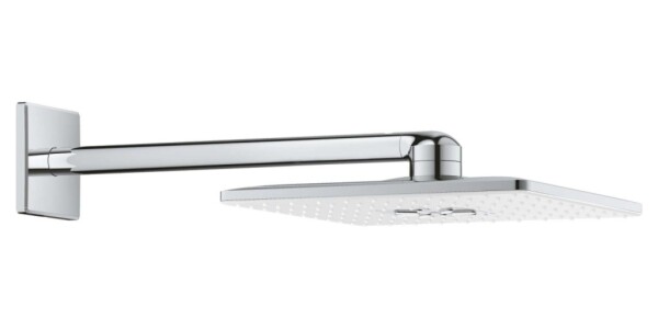 GROHE - Rainshower SmartActive Cube Hlavová sprcha 310, sprchové rameno 43 cm, 2 proudy, měsíční bílá 26479LS0
