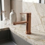 REA - Umyvadlová baterie Arcos Brush Copper REA-B6964