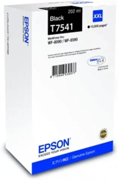 Epson T7541 cartidge / pro WorkForce Pro WF-8090 DW Series / 202 ml / černá (C13T754140)