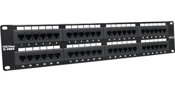 TRENDnet / Patch panel / 19" / UTP / CAT6 / 48 portů (TC-P48C6)