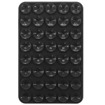 Univerzální přísavný držák na telefon černá / Držák / silikonové přísavky / na sklo, zrcadlo, palubní desku
